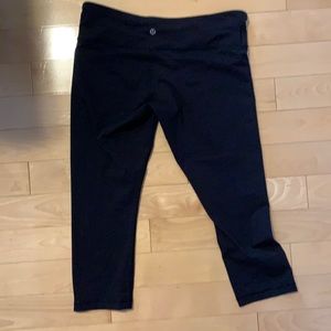 Lululemon Wunder Under Crop Leggings Size 10